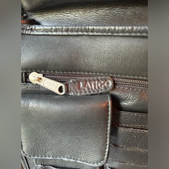Latico leather crossbody briefcase with file storage​ - Picture 6 of 9